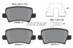 TEXTAR set placute frana, frana disc TEXTAR Q+ 2408601 (2408601)