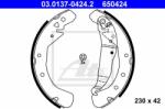 ATE Set saboti frana ATE 03.0137-0424.2 (03.0137-0424.2) - automobilus