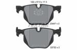 TEXTAR set placute frana, frana disc TEXTAR Q+ 2344704 (2344704)