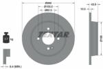 TEXTAR Disc frana TEXTAR PRO 92242203 (92242203)
