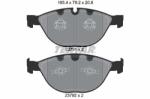 TEXTAR set placute frana, frana disc TEXTAR Q+ 2379101 (2379101)