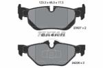 TEXTAR set placute frana, frana disc TEXTAR Q+ 2392701 (2392701)