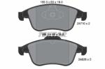 TEXTAR set placute frana, frana disc TEXTAR Q+ 2471001 (2471001)