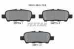 TEXTAR set placute frana, frana disc TEXTAR 2577801 (2577801)