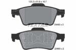 TEXTAR set placute frana, frana disc TEXTAR 2348202 (2348202)