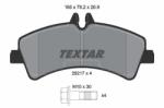 TEXTAR set placute frana, frana disc TEXTAR Q+ 2921702 (2921702)