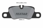 TEXTAR set placute frana, frana disc TEXTAR 2455402 (2455402)