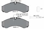 TEXTAR set placute frana, frana disc TEXTAR Q+ 2912113 (2912113)