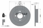 TEXTAR Disc frana TEXTAR PRO 92147203 (92147203)