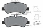 TEXTAR set placute frana, frana disc TEXTAR Q+ 2560301 (2560301)