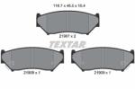 TEXTAR set placute frana, frana disc TEXTAR 2190701 (2190701)