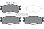 TEXTAR set placute frana, frana disc TEXTAR 2387301 (2387301)