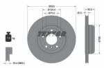 TEXTAR Disc frana TEXTAR PRO 92122703 (92122703)