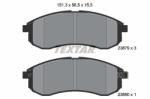 TEXTAR set placute frana, frana disc TEXTAR 2387902 (2387902)