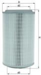 KNECHT Filtru aer KNECHT LX 913 (LX 913)