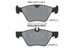 TEXTAR set placute frana, frana disc TEXTAR Q+ 2167001 (2167001)