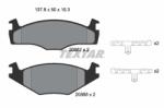TEXTAR set placute frana, frana disc TEXTAR 2088707 (2088707)