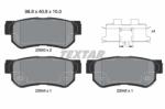 TEXTAR set placute frana, frana disc TEXTAR Q+ 2354301 (2354301)
