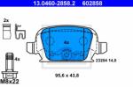 ATE set placute frana, frana disc ATE 13.0460-2858.2 (13.0460-2858.2)