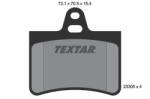 TEXTAR set placute frana, frana disc TEXTAR 2330501 (2330501)