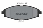 TEXTAR set placute frana, frana disc TEXTAR 2324102 - automobilus