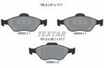 TEXTAR set placute frana, frana disc TEXTAR 2402201 (2402201)