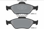 TEXTAR set placute frana, frana disc TEXTAR Q+ 2360406 (2360406)