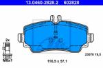 ATE set placute frana, frana disc ATE 13.0460-2828.2 (13.0460-2828.2)
