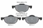 TEXTAR set placute frana, frana disc TEXTAR Q+ 2372001 (2372001)