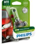 Philips Bec incandescent PHILIPS Extra Lifetime H11 12V 123LE62LCOB1 (12362LLECOB1)