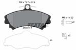 TEXTAR set placute frana, frana disc TEXTAR 2192003 (2192003)
