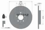 TEXTAR Disc frana TEXTAR PRO 92137003 (92137003)
