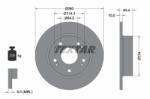 TEXTAR Disc frana TEXTAR PRO 92144603 (92144603)