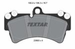 TEXTAR set placute frana, frana disc TEXTAR 2369302 (2369302)