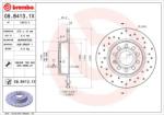 BREMBO Disc frana BREMBO XTRA LINE - Xtra 08. B413.1X (08.B413.1X)