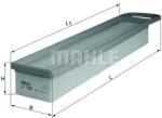 KNECHT Filtru aer KNECHT LX 1969 (LX 1969)