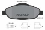 TEXTAR set placute frana, frana disc TEXTAR Q+ 2466001 (2466001)