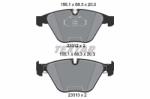TEXTAR set placute frana, frana disc TEXTAR 2331211 (2331211)
