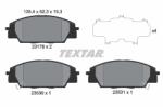 TEXTAR set placute frana, frana disc TEXTAR 2317801 (2317801)