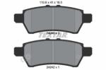 TEXTAR set placute frana, frana disc TEXTAR 2424001 (2424001)