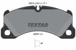 TEXTAR set placute frana, frana disc TEXTAR 2500701 (2500701)