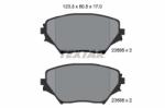 TEXTAR set placute frana, frana disc TEXTAR 2358501 (2358501)