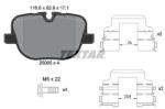TEXTAR set placute frana, frana disc TEXTAR Q+ 2508501 (2508501)