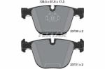 TEXTAR set placute frana, frana disc TEXTAR Q+ 2373001 (2373001)
