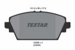 TEXTAR set placute frana, frana disc TEXTAR 2309501 (2309501)