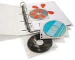 DURABLE CD/DVD tartó zseb, lefűzhető, DURABLE (DB523919) (523919)
