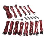BitFenix Alchemy 2.0 PSU kábelkészlet, CMR széria - Fekete / Piros /BFX-ALC-CMRKR-RP/