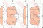 TRW set placute frana, frana disc TRW GDB1827 (GDB1827)