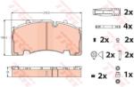 TRW set placute frana, frana disc TRW GDB5093 (GDB5093) - automobilus