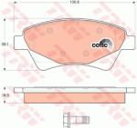 TRW set placute frana, frana disc TRW COTEC GDB1597 (GDB1597)